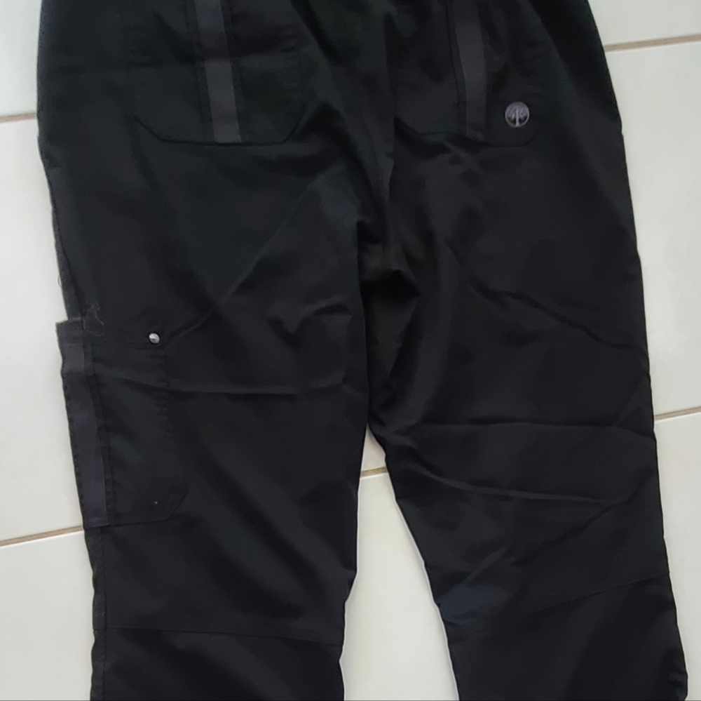 Purple label yoga healing hands women's scrub pants size medium
